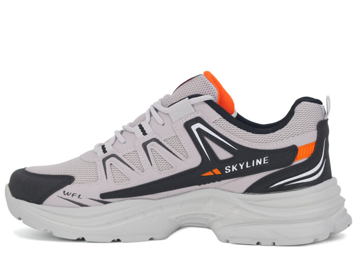 Wanderfull Merdane 4281 XXL Anorak Spor Ayakkabı Buz - Siyah - Turuncu - 2