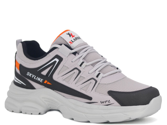 Wanderfull Merdane 4281 XXL Anorak Spor Ayakkabı Buz - Siyah - Turuncu 