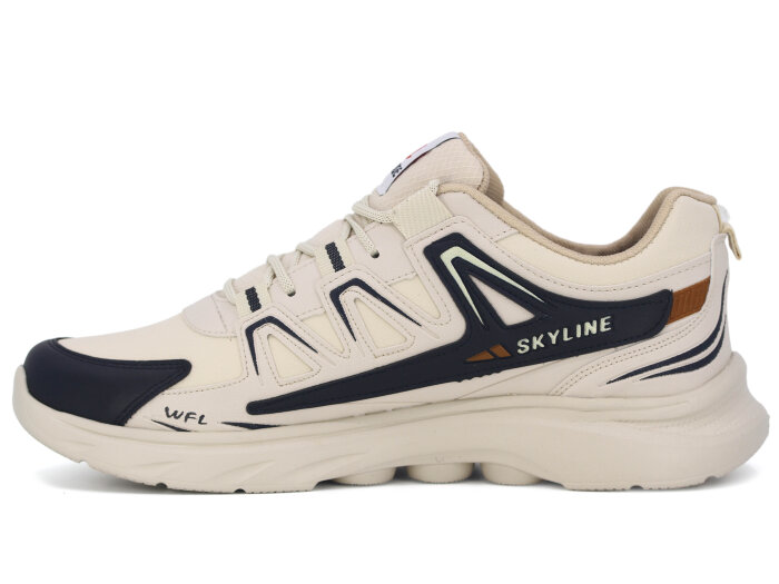 Wanderfull Merdane 4281 XXL Cilt Spor Ayakkabı Bej - Siyah - Taba - Wanderfull (1)