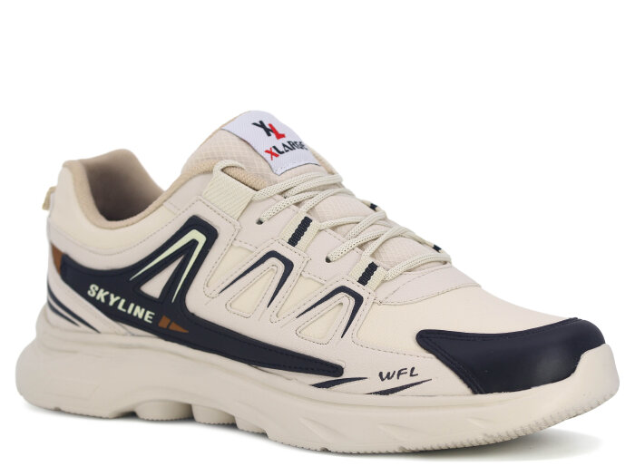 Wanderfull Merdane 4281 XXL Cilt Spor Ayakkabı Bej - Siyah - Taba - Wanderfull