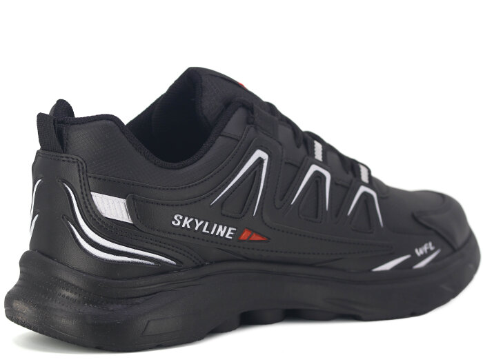 Wanderfull Merdane 4281 XXL Cilt Spor Ayakkabı Siyah - Beyaz - Siyah - 3