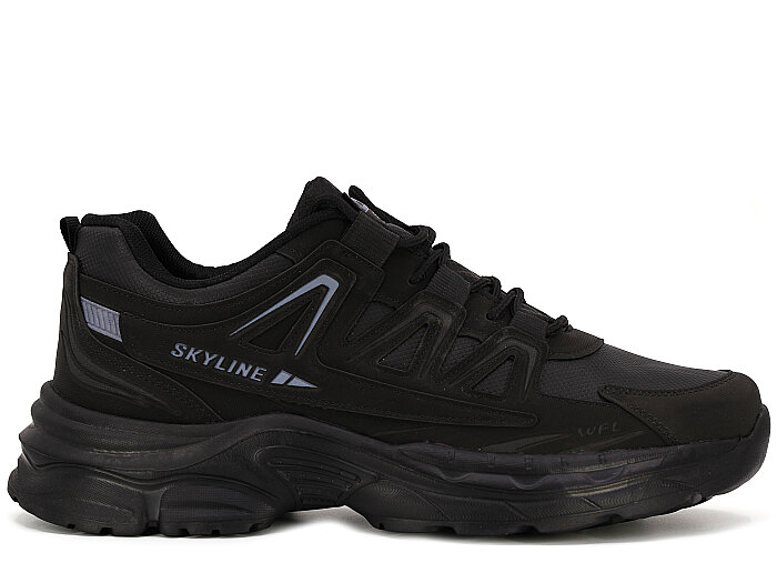 Wanderfull Merdane 4281 XXL Cilt Spor Ayakkabı Siyah - Siyah - 3