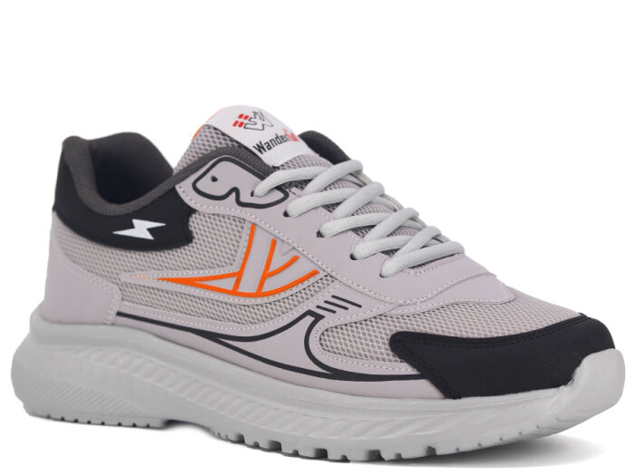 Wanderfull Merdane 4301 Anorak Spor Ayakkabı Buz - Siyah - Turuncu - 1