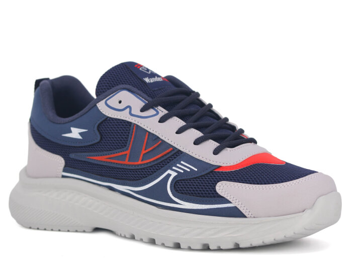 Wanderfull Merdane 4301 Anorak Spor Ayakkabı Lacivert - Buz - Kırmızı - 1