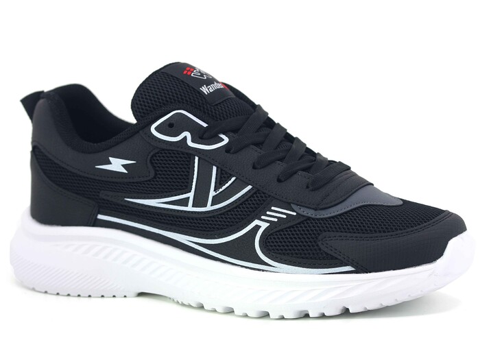 Wanderfull Merdane 4301 Anorak Spor Ayakkabı Siyah - Beyaz - Thumbnail