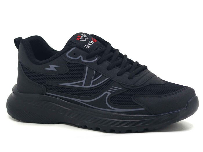 Wanderfull Merdane 4301 Anorak Spor Ayakkabı Siyah - Siyah - Wanderfull