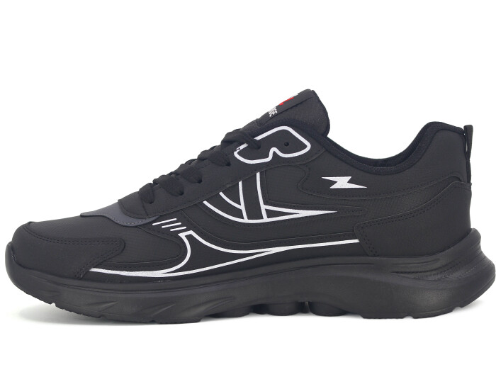 Wanderfull Merdane 4301 Battal Cilt Spor Ayakkabı Siyah - Beyaz - Siyah - 2