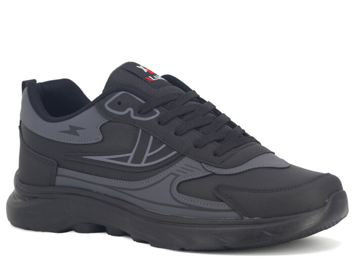 Wanderfull Merdane 4301 Battal Cilt Spor Ayakkabı Siyah - Füme - 1