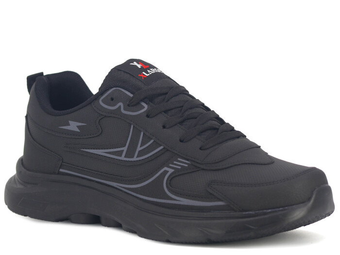 Wanderfull Merdane 4301 Battal Cilt Spor Ayakkabı Siyah - Siyah - 1