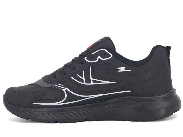 Wanderfull Merdane 4301 Cilt Spor Ayakkabı Siyah - Beyaz - Siyah - Wanderfull (1)