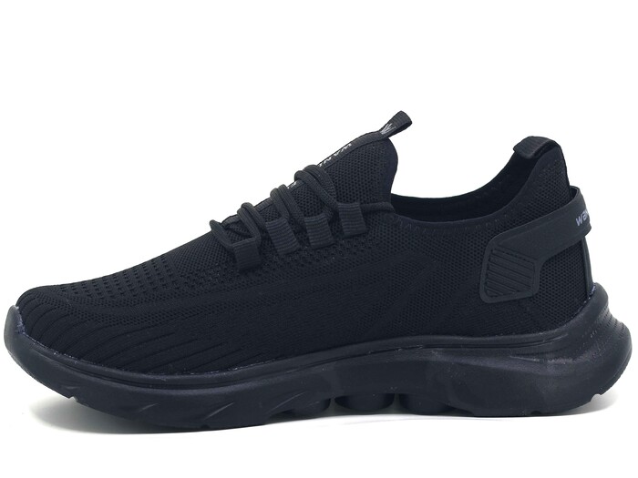 Wanderfull Merdane 4311 Triko Spor Ayakkabı Siyah - Siyah - 2