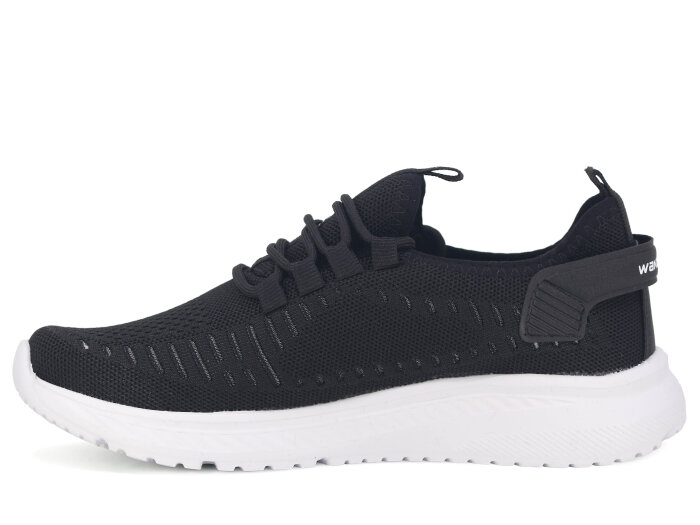 Wanderfull Merdane 4312 Triko Spor Ayakkabı Siyah - Beyaz - 2