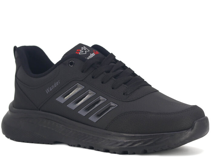 Wanderfull Merdane 4320 Cilt Spor Ayakkabı Siyah - Siyah - Wanderfull
