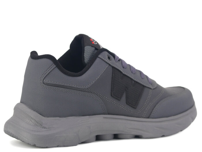 Wanderfull Merdane 4331 Cilt Spor Ayakkabı Füme - Siyah - 3