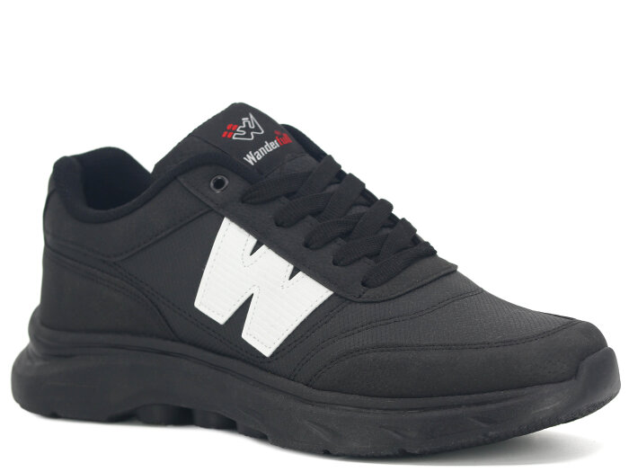 Wanderfull Merdane 4331 Cilt Spor Ayakkabı Siyah - Beyaz - Siyah - Wanderfull