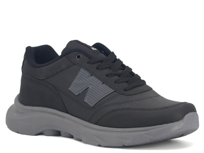 Wanderfull Merdane 4331 Cilt Spor Ayakkabı Siyah - Füme - Wanderfull