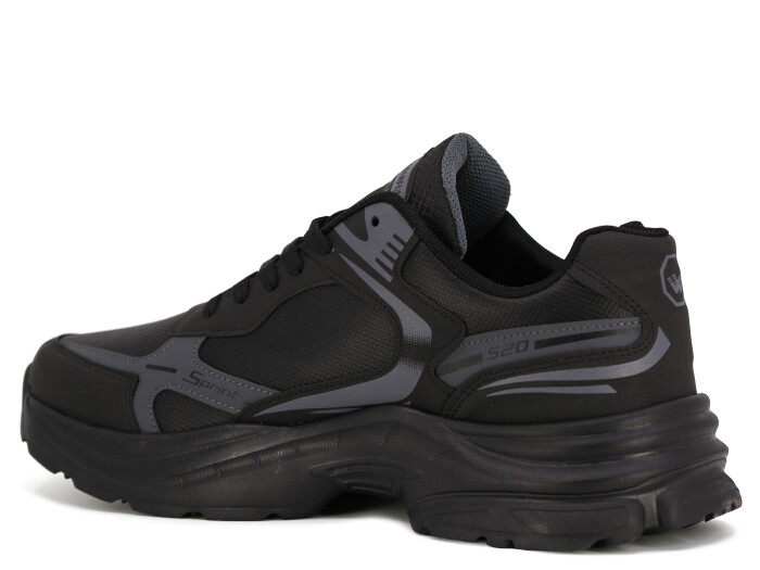 Wanderfull Merdane 4334 XXL Cilt Spor Ayakkabı Siyah - Füme - 2