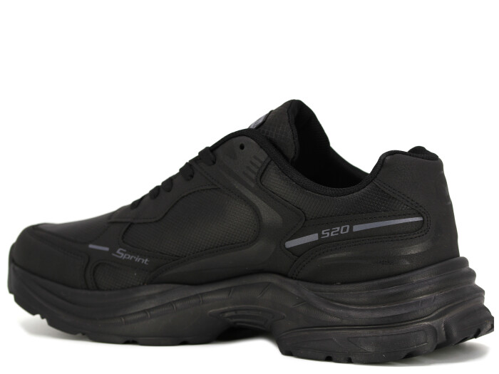 Wanderfull Merdane 4334 XXL Cilt Spor Ayakkabı Siyah - Siyah - Wanderfull (1)