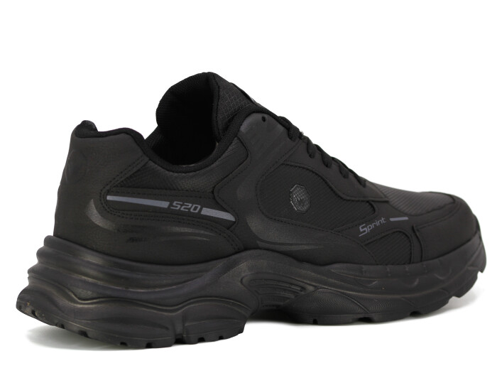 Wanderfull Merdane 4334 XXL Cilt Spor Ayakkabı Siyah - Siyah - 3