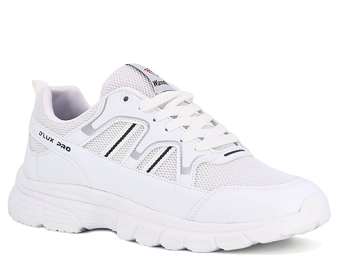 Wanderfull Merdane 4337 Anorak Spor Ayakkabı Beyaz - Gümüş - 1