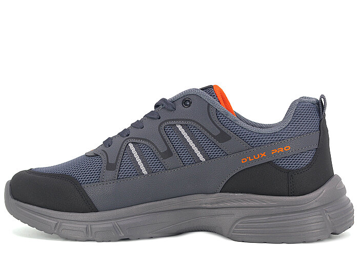 Wanderfull Merdane 4337 Anorak Spor Ayakkabı Füme - Siyah - Turuncu - Wanderfull (1)