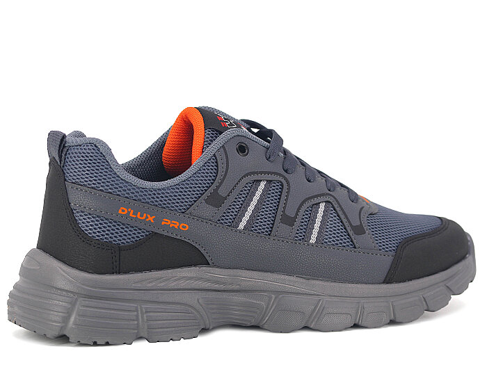 Wanderfull Merdane 4337 Anorak Spor Ayakkabı Füme - Siyah - Turuncu - 3