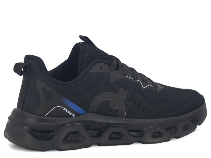 Wanderfull Merdane 4342 Anorak Spor Ayakkabı Siyah - Saks Mavi - 3