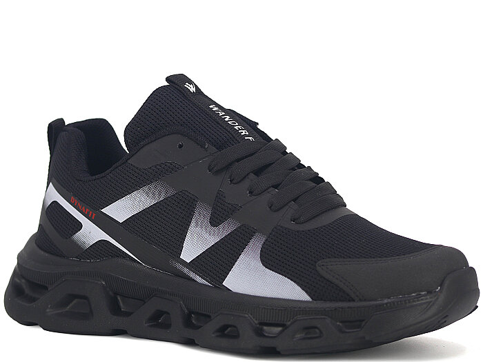 Wanderfull Merdane 4345 Anorak Spor Ayakkabı Siyah - Beyaz - Siyah - Wanderfull