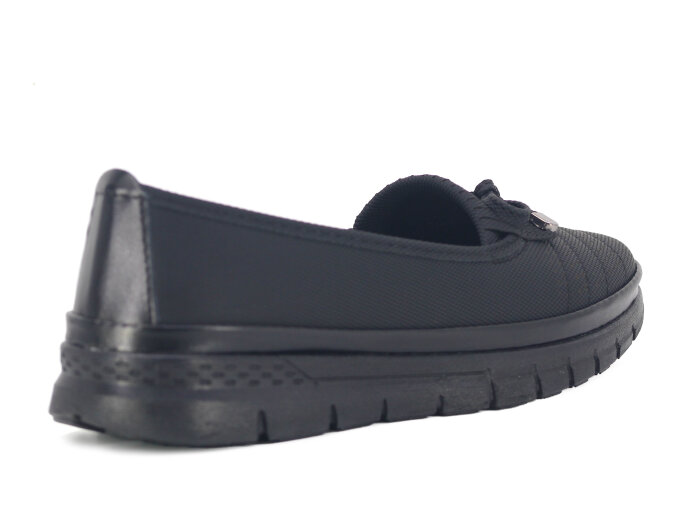 Wanetti Zenne 111 Atom Babet Poli Kot Anne Ayakkabısı Siyah - 3