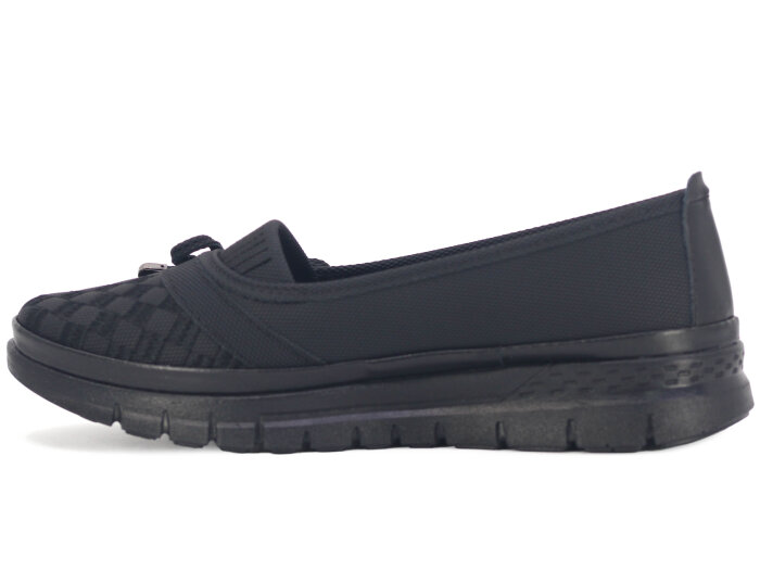 Wanetti Zenne 140 Atom Babet Poli Kot Anne Ayakkabısı Siyah - Wanetti (1)