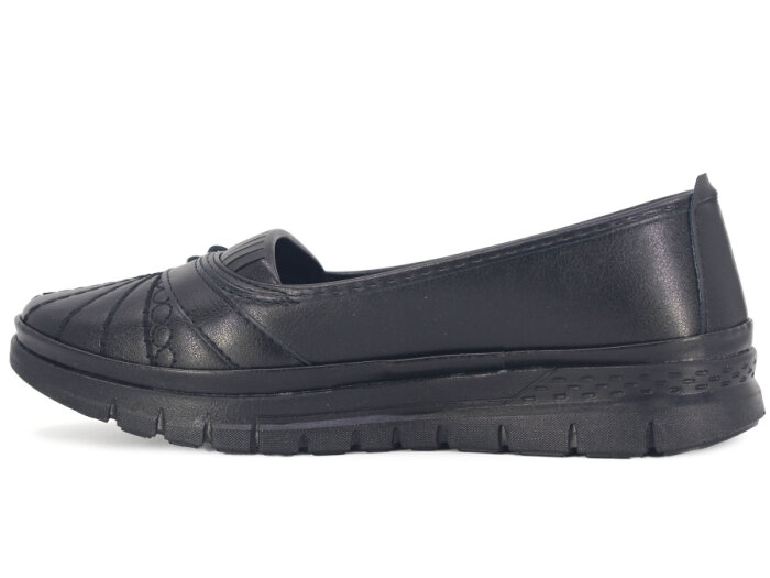 Wanetti Zenne 149 Atom Babet Poli Kot Anne Ayakkabısı Siyah - 2