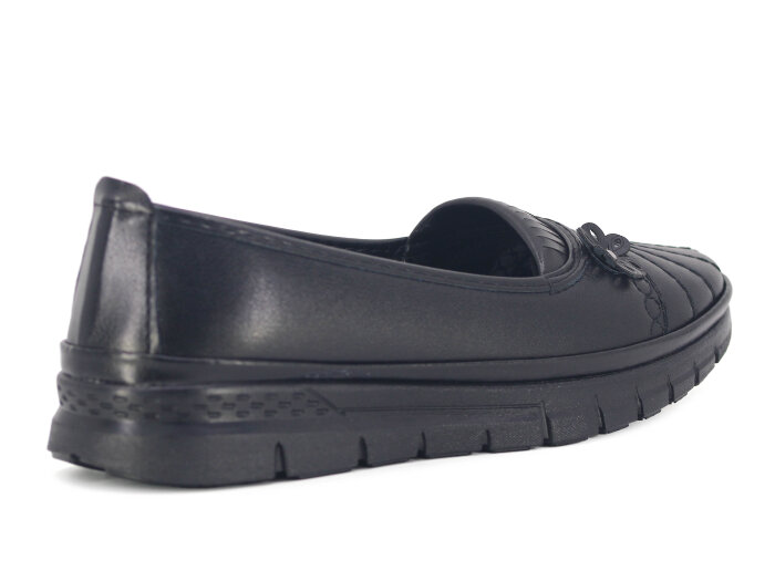 Wanetti Zenne 149 Atom Babet Poli Kot Anne Ayakkabısı Siyah - 3