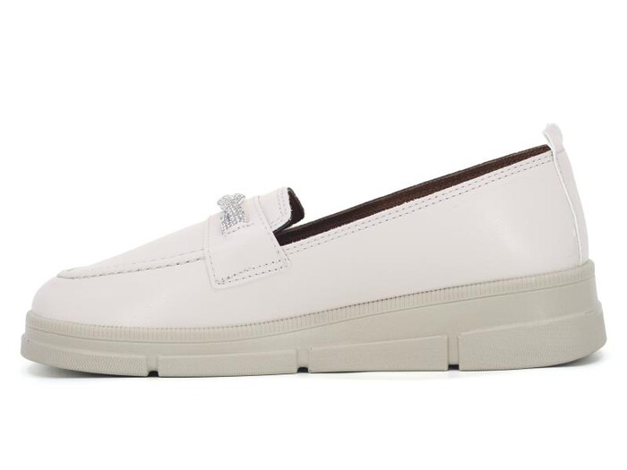 Wanetti Zenne 226 Poli Günlük Ayakkabı Krem - 2