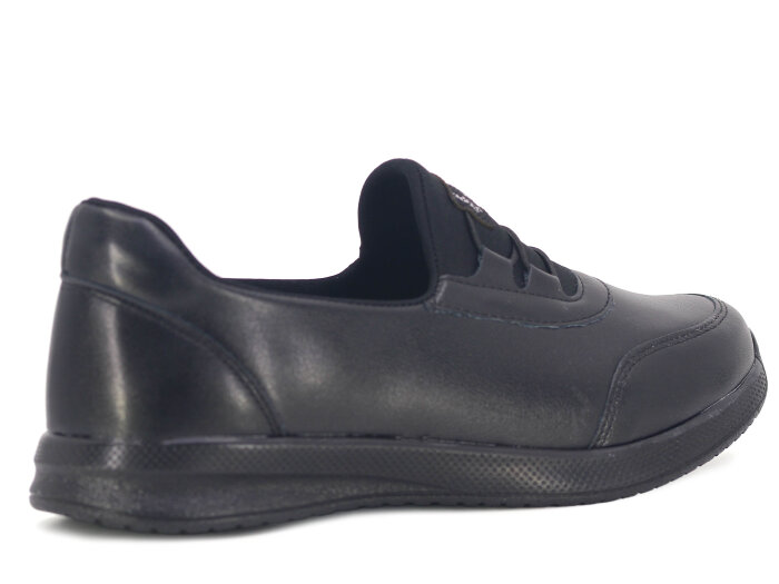 Wanetti Zenne 400 Spor Poli Cilt Anne Ayakkabısı Siyah - 3