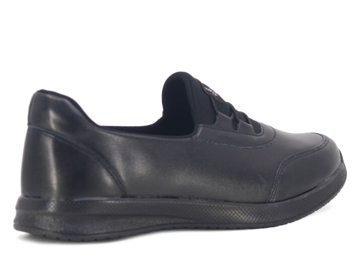 Wanetti Zenne 400 Spor Poli Cilt Anne Ayakkabısı Siyah - 3