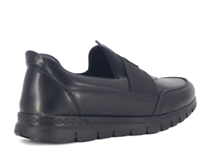 Wanetti Zenne 401 Spor Poli Cilt Anne Ayakkabısı Siyah - 3