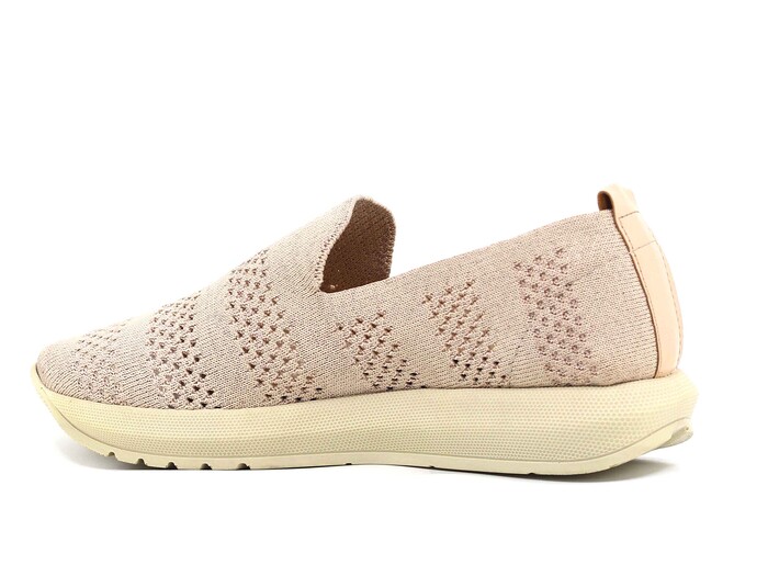 Wanetti Zenne 700 Triko Spor Ayakkabı Krem - Wanetti (1)