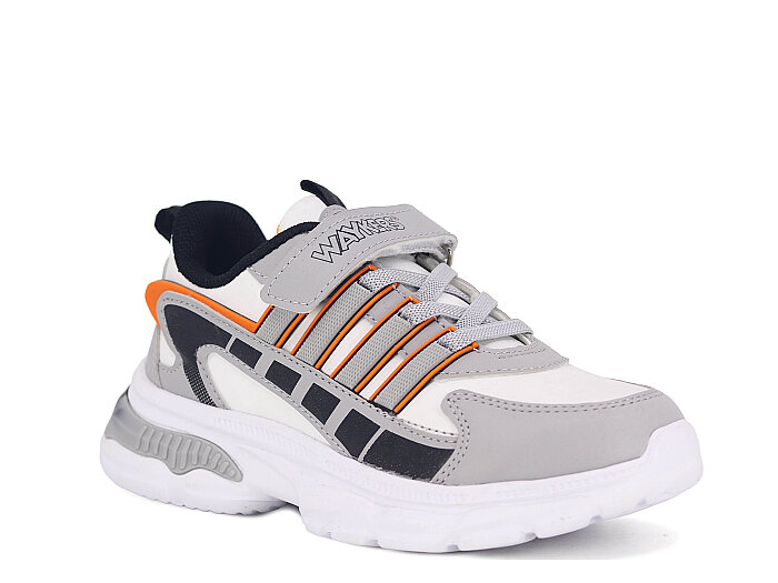 Waykers Filet 2502 Cilt Spor Ayakkabı Beyaz - Buz - Turuncu - Waykers