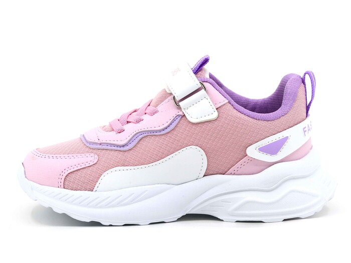 Waykers Filet 519 Anorak Spor Ayakkabı Pembe - Beyaz - Thumbnail