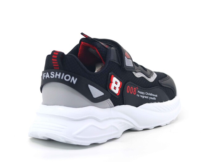 Waykers Filet 519 Anorak Spor Ayakkabı Siyah - Buz - Thumbnail