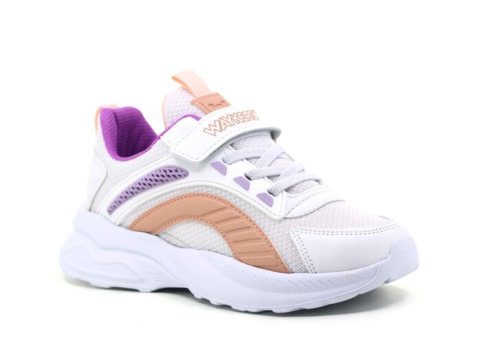 Waykers Patik 518 Anorak Spor Ayakkabı Beyaz - Pudra - 1