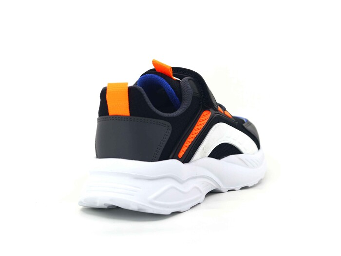 Waykers Patik 518 Anorak Spor Ayakkabı Siyah - Turuncu
