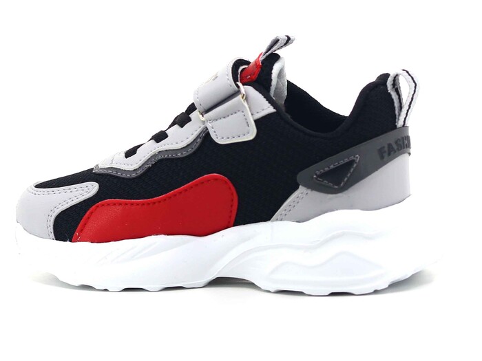 Waykers Patik 519 Anorak Spor Ayakkabı Siyah - Kırmızı - Waykers (1)