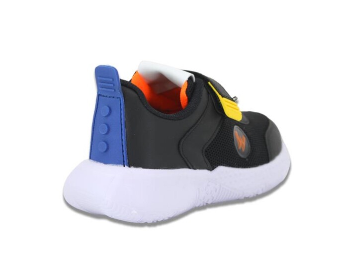 Wisco Filet 049 Anorak Spor Ayakkabı Siyah - Fosfor - Turuncu - Thumbnail