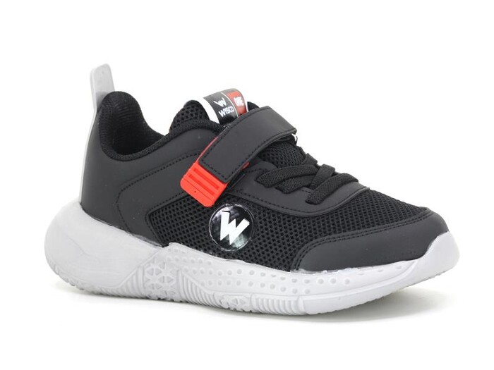 Wisco Filet 049 Anorak Spor Ayakkabı Siyah - Kırmızı