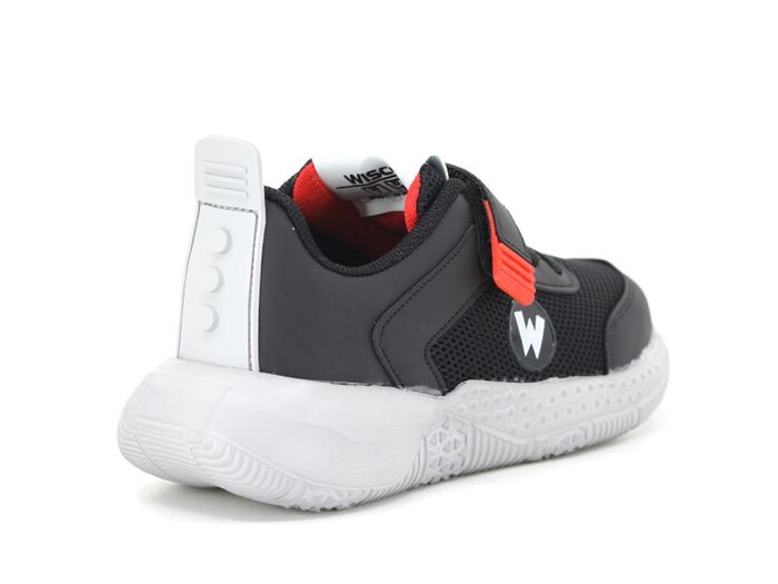 Wisco Filet 049 Anorak Spor Ayakkabı Siyah - Kırmızı