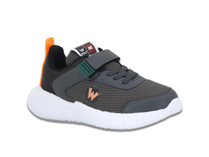 Wisco Patik 049 Anorak Spor Ayakkabı Füme - Turuncu - Thumbnail