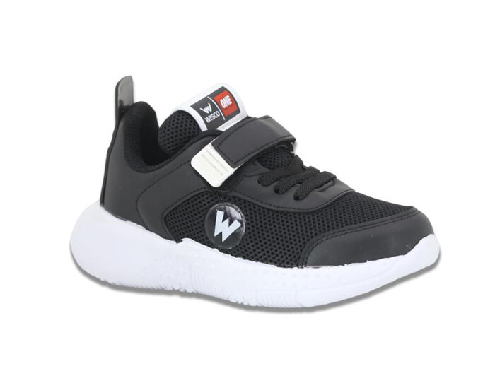 Wisco Patik 049 Anorak Spor Ayakkabı Siyah - Beyaz