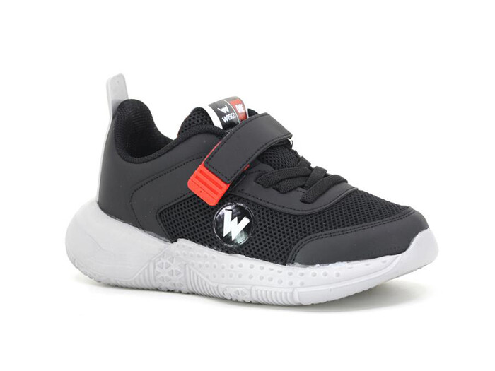 Wisco Patik 049 Anorak Spor Ayakkabı Siyah - Kırmızı