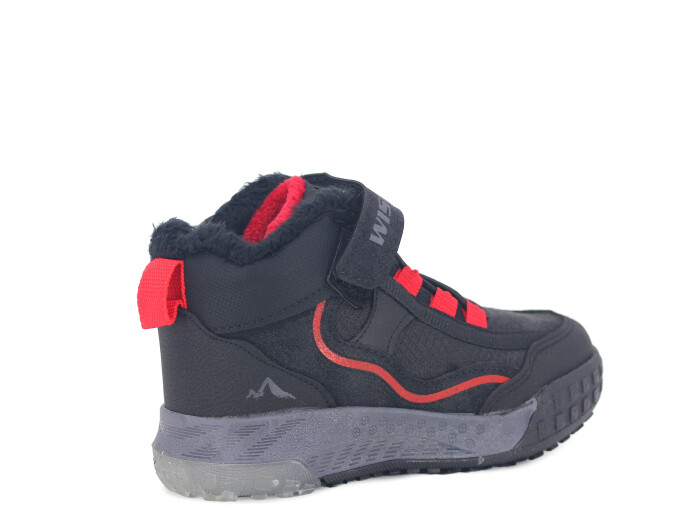 Wisco Patik 064 Bot Siyah - Kırmızı - 3